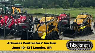 Arkansas Contractors’ Auction June 2025