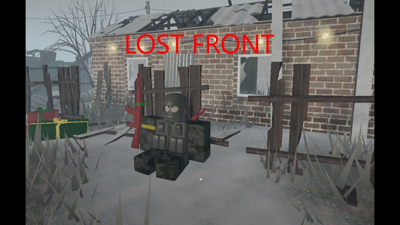 Lost Front Играю в Lost Front (roblox) с другом - YouTube