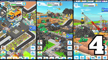 Trash Tycoon Idle business - Gameplay Walkthrough Part 4 - Android Gameplay
