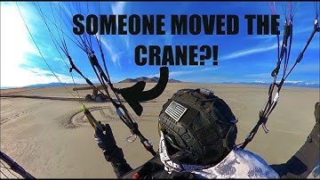Paramotor Vlog: They moved my crane!