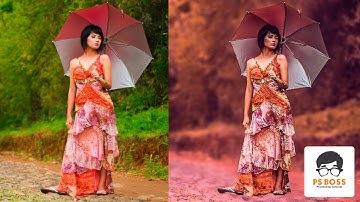 Changing background and soft light effect | photoshop manipulation tutorial