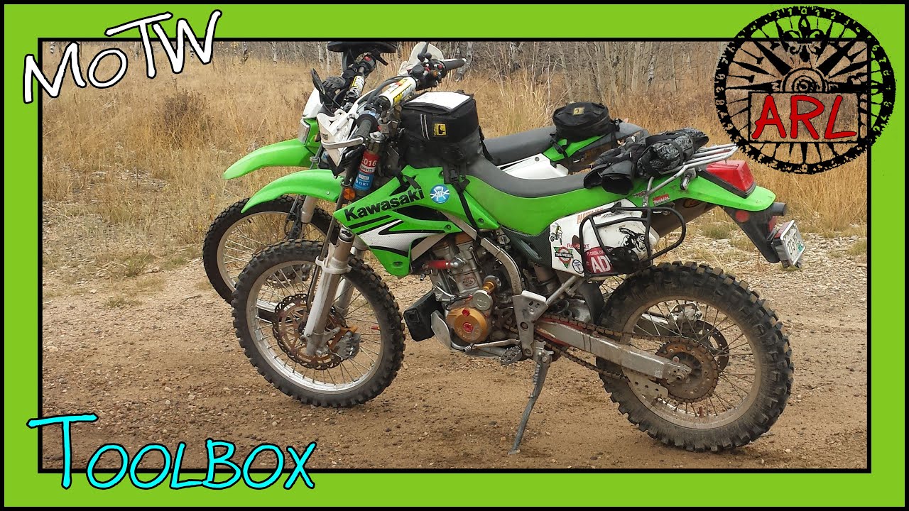 Skid Plate Tool Box on a Dual Sport MOTW YouTube