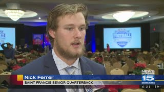 Andy McDonnell's live with USF football in Daytona at 6 p.m. on 12/15/17 - QB Nick Ferrer interview