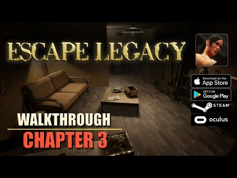 Escape Legacy Chapter 3 Walkthrough Ancient Scrolls Level 3 iOS/Android/PC/Oculus/Cardboard 3D VR HD