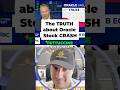 Oracle Stock CRASH: The TRUTH About AI Compute Costs! #shorts