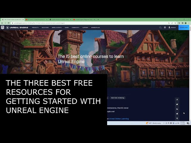 The 15 best online courses to learn Unreal Engine