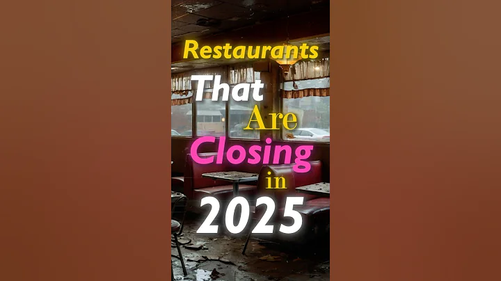 Restaurants that are closing in 2025. #restaurants #nostalgia #90s #2000s