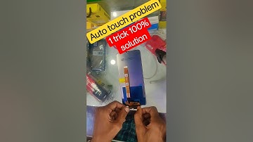Display auto touch problem solution