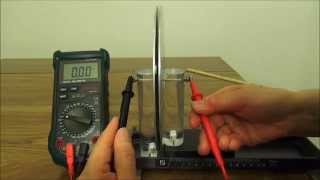 Eisco Parallel Plate Capacitor Demonstration 
