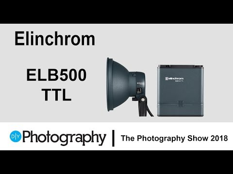 First look at the Elinchrom ELB 500 TTL portable battery powered strobe