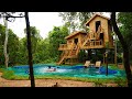 Build Dream Private Swimming Pool Design And Cooking Inside Kitchen On Tree House