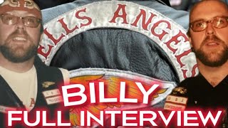FULL INTERVIEW Billy Ex Hells Angels MC Member Talks About Getting Tattoo Burned Off