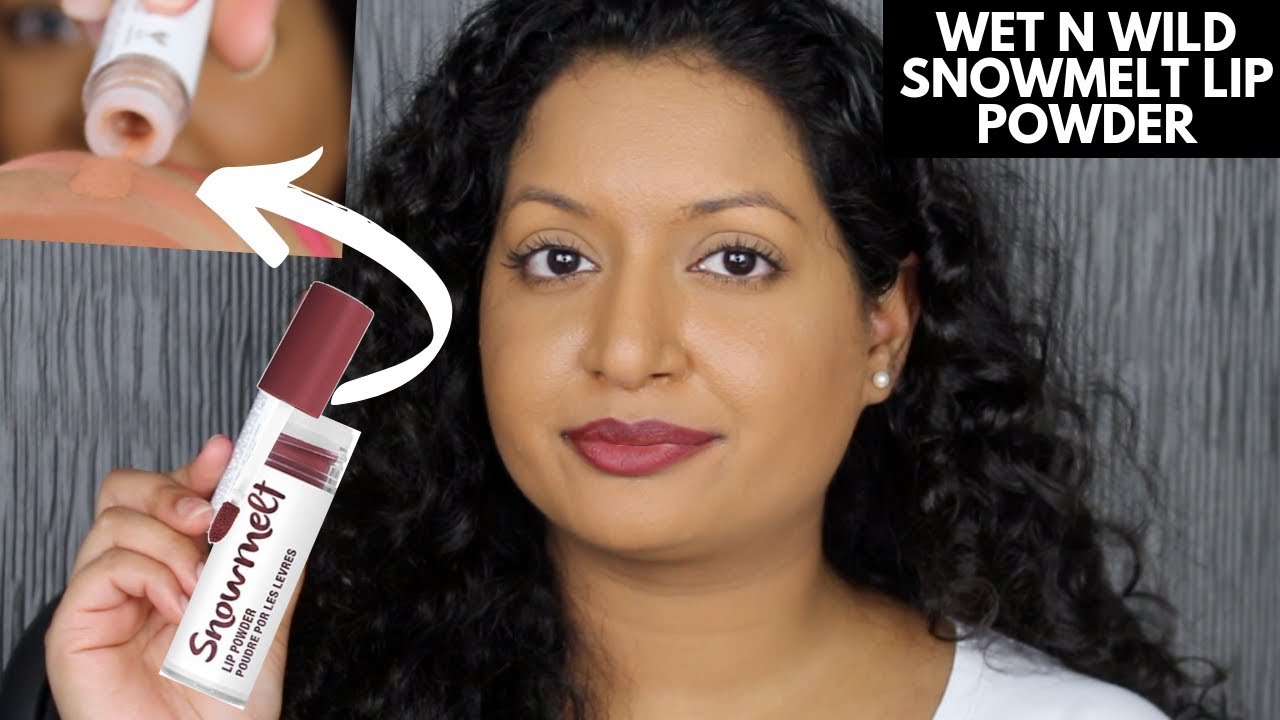 Wet N Wild Snowmelt Lip Powder Review All Shades - YouTube