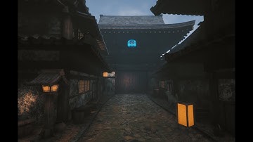 Uneral Engine 4 Level Design Japanese village Dungeon