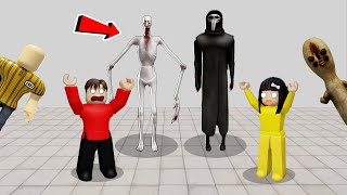 Yuta Mio and Baby Celine Release All SCP Monsters and Go on a Rampage | ROBLOX