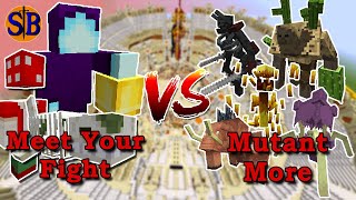 Meet Your Fight vs Mutant More | Minecraft Mob Battle
