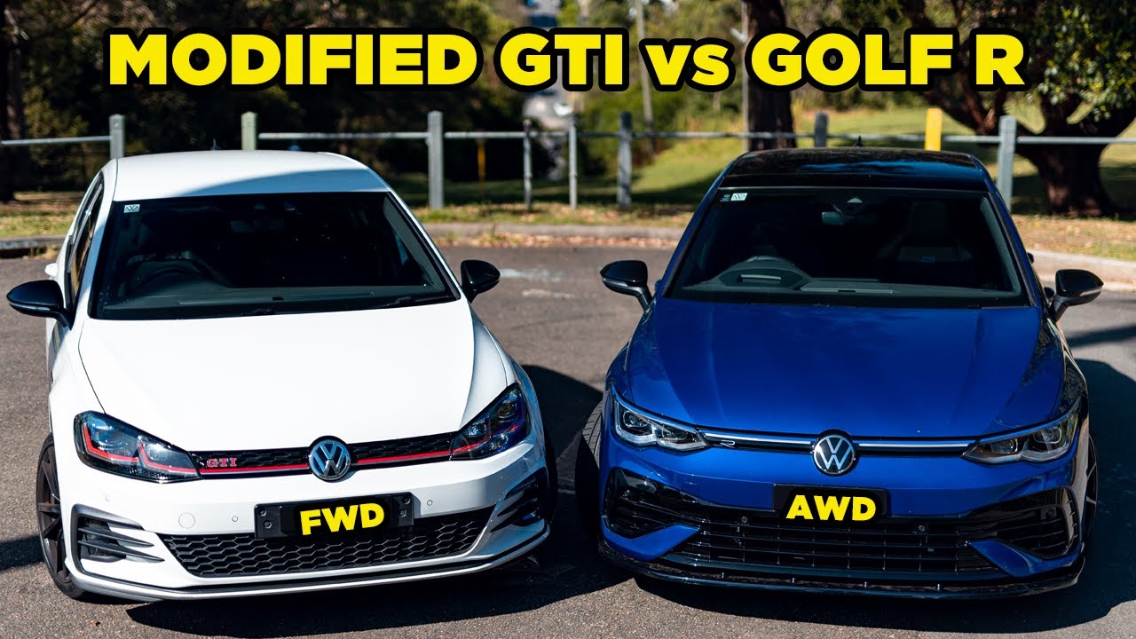 FWD vs AWD Race | MK8 Golf R vs Modified MK7 GTI [The Dream Crusher]