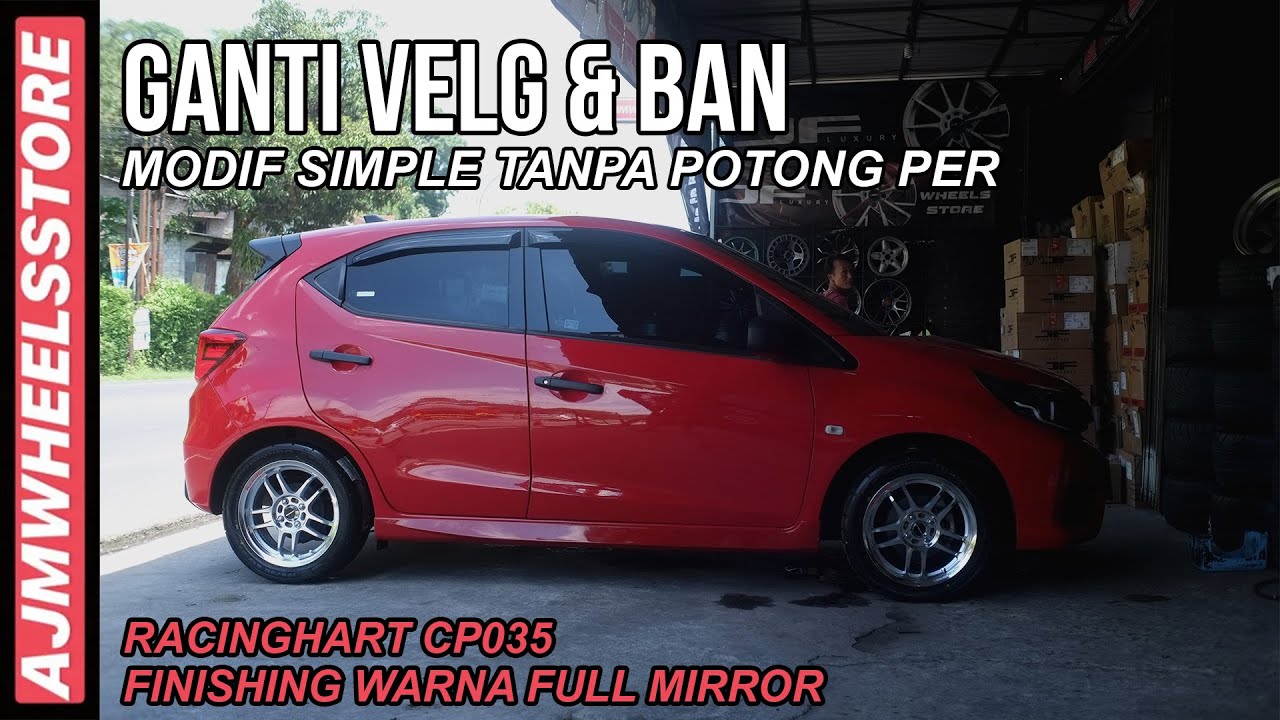 VELG YANG LAGI RAMAI DI CARI RACING HART CP035 DI HONDA BRIO   // AJMWHEELSSTORE
