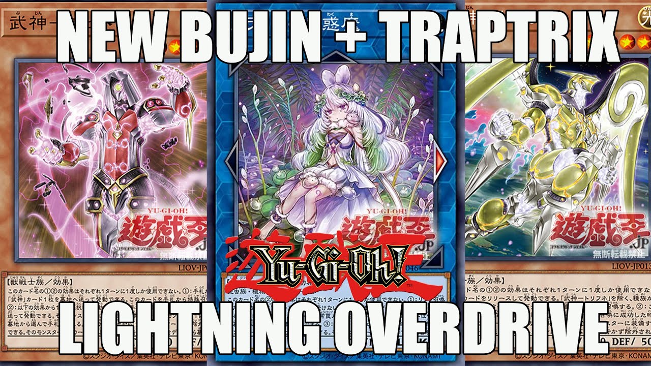 YUGIOH NEW Bujin + Traptrix SUPPORT!