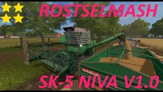 ["Mod Vorstellung Farming Simulator Ls17", "ROSTSELMASH SK-5 NIVA", "ostalgie"]