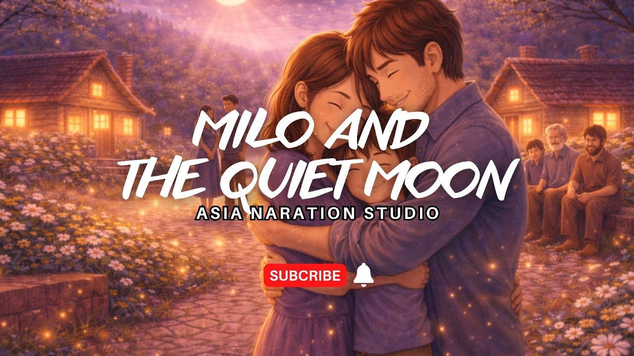 Milo and the Quiet Moon | A Calm Bedtime Story for Kids ⭐⭐⭐