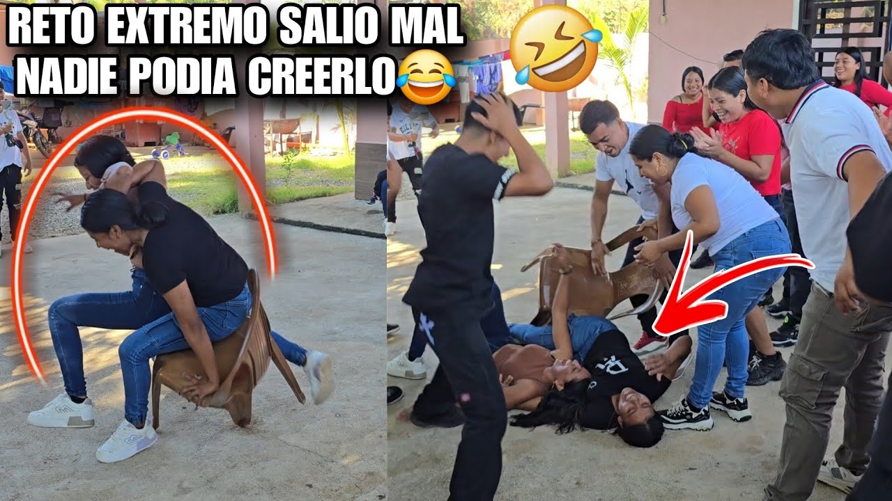 NORMA y YOSELIN Sufrier0n Gran Accid3nte En Esta Gran Reto Nadie Paraba De Reirse🤣😱Ven A Verlo😂🤭