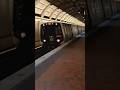 WMATA metrorail 7000 series arriving at wheaton