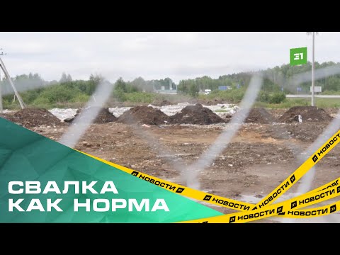 Несанкционированная свалка в