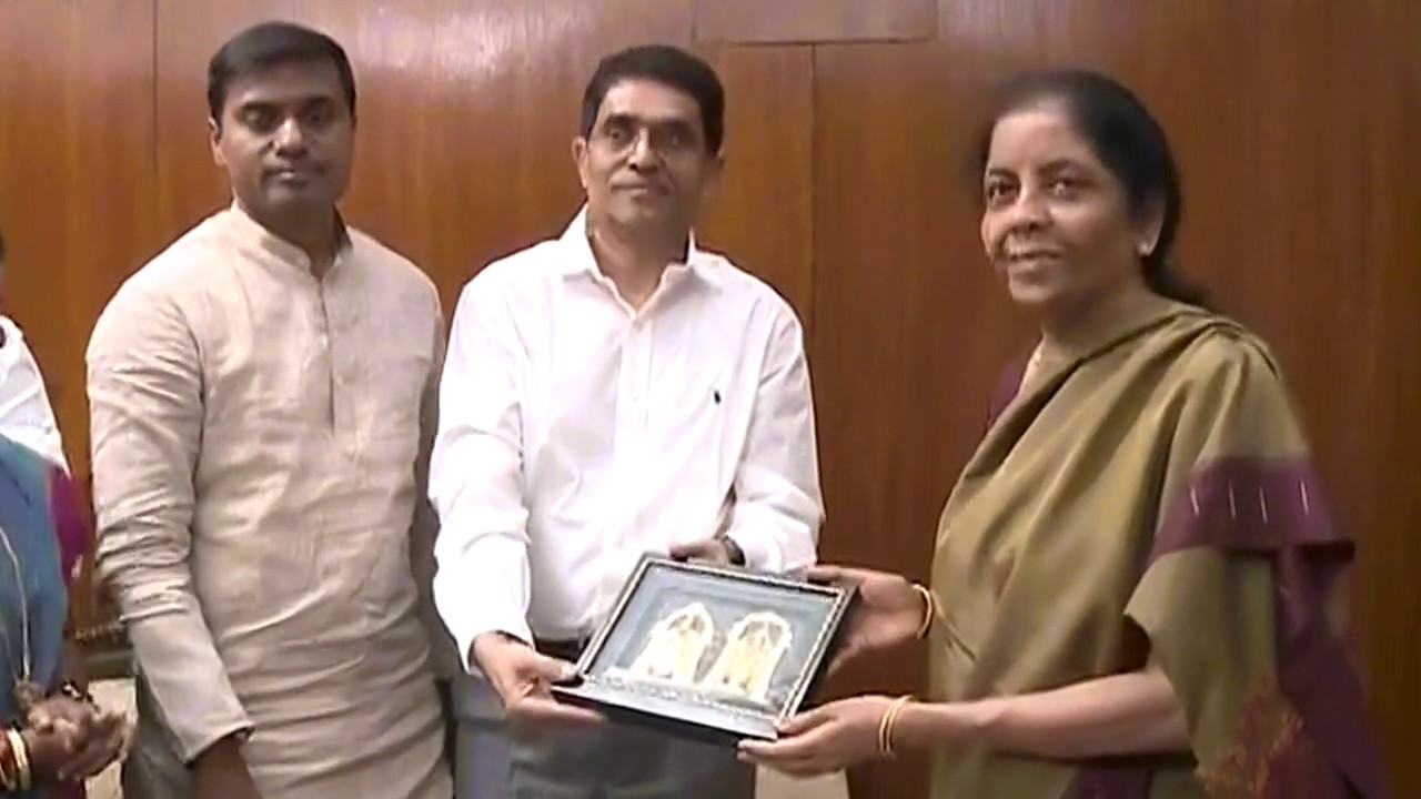 AP Finance Minister Buggana Rajendranath Reddy meets central Finance ...