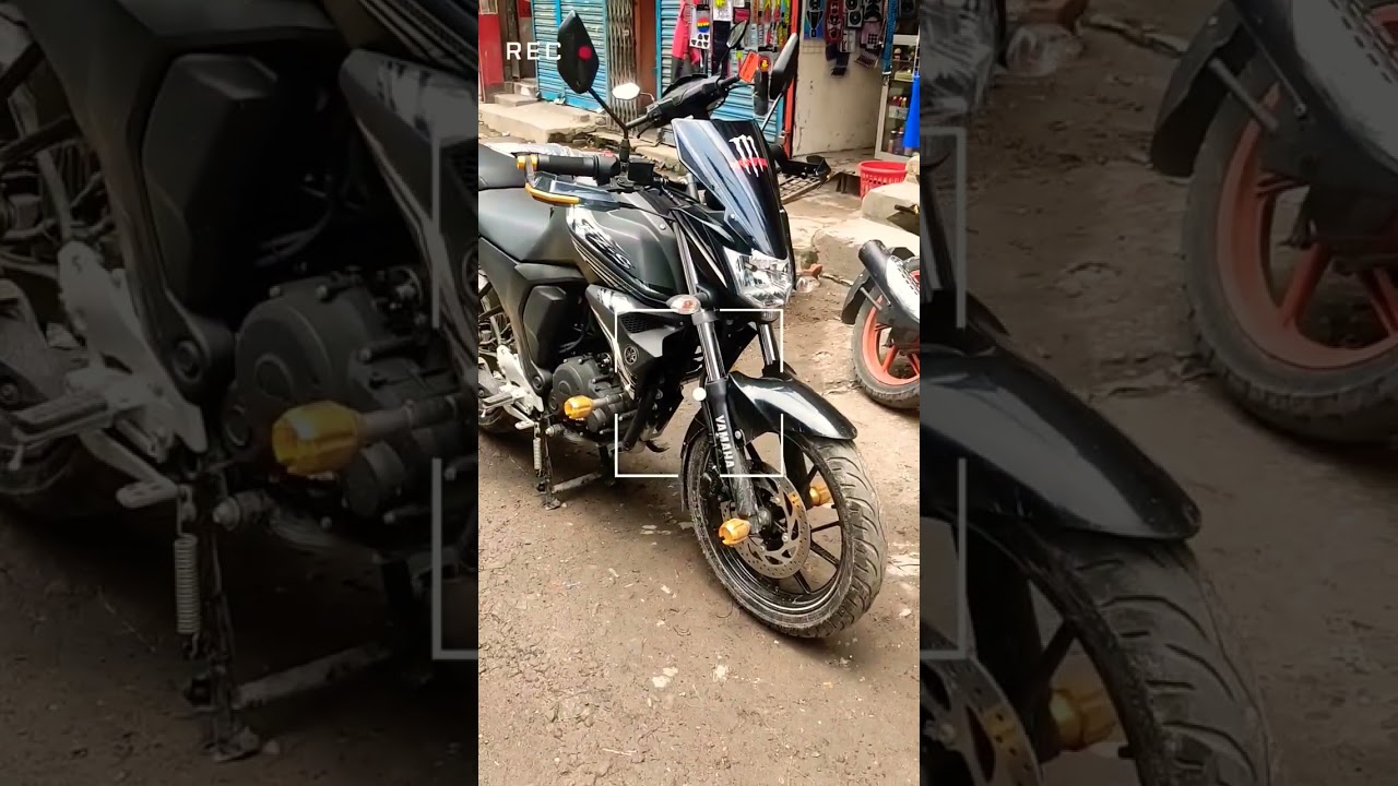Fz s v2 modification 2022|| Roxter Gaming|| Bike modified