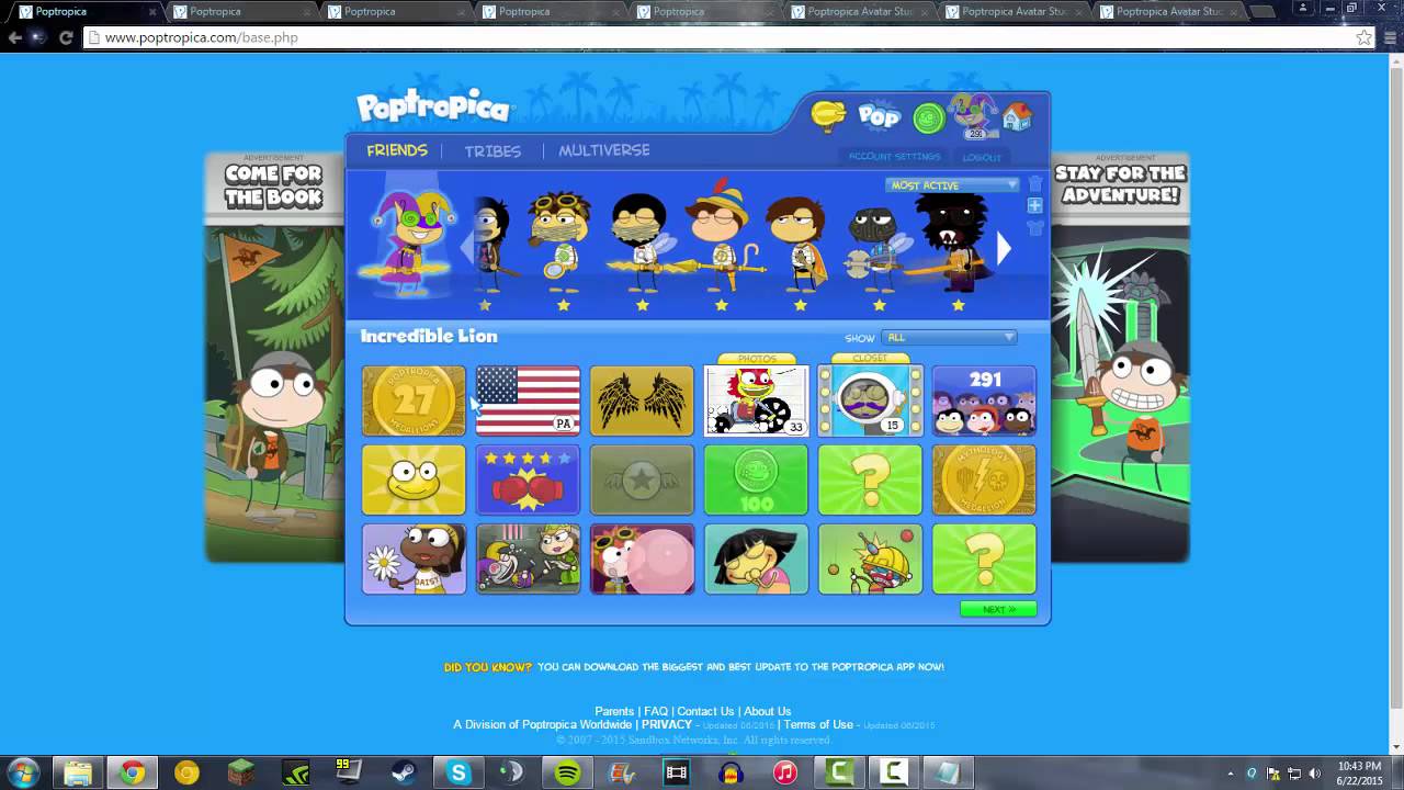 Make a account on poptropica Make a account on poptropica