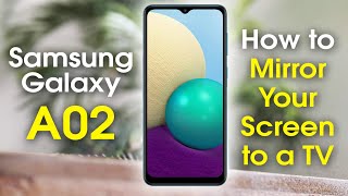 Samsung Galaxy A02 How to Mirror Your Screen to a TV | H2techvideos | Samsung Galaxy A02 Play on TV screenshot 2