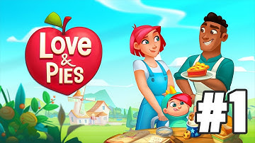 Love & Pies - Merge Mystery - Gameplay Walkthrough Part 1 (iOS, Android)