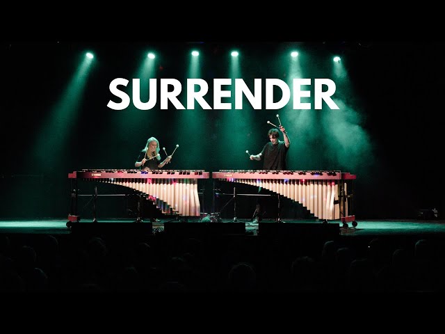 LUCD DUO - SURRENDER |  live at Bahnhof Fischbach, Friedrichshafen, Germany | Marimba