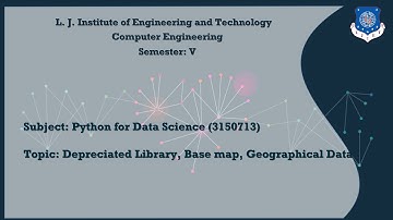 Depreciated Library, Base Map and Geographical Data