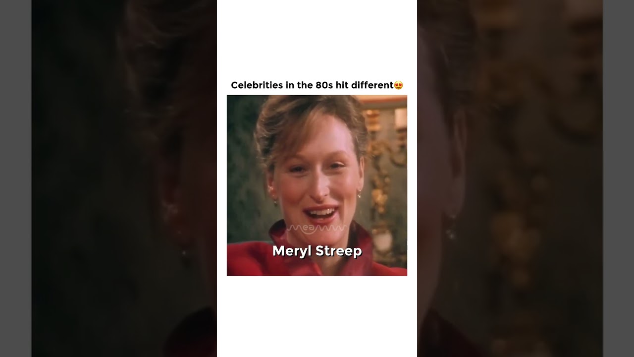 Celebrities In The 80s!