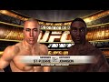 UFC Undisputed 2010 Gameplay Georges St-Pierre vs Anthony Johnson