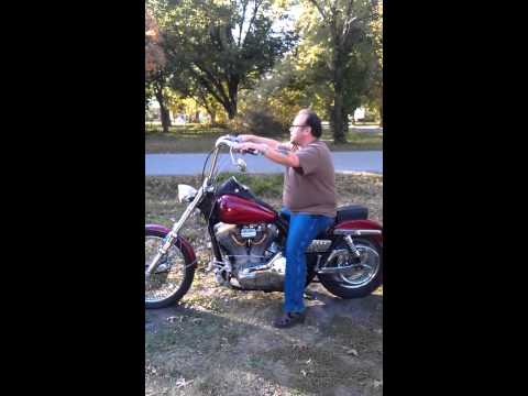 first ride on a Harley goes wrong