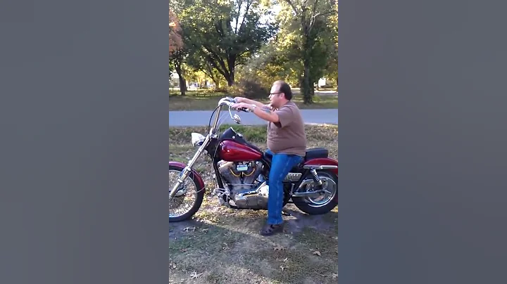 first ride on a Harley goes wrong