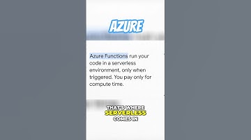 Serverless Computing  Azure Functions Explained Simply! #azure #cloud #technology #ai.