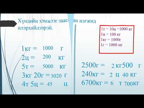 Видео: Шингэний хэмжилтийн нэгжүүд юу вэ?