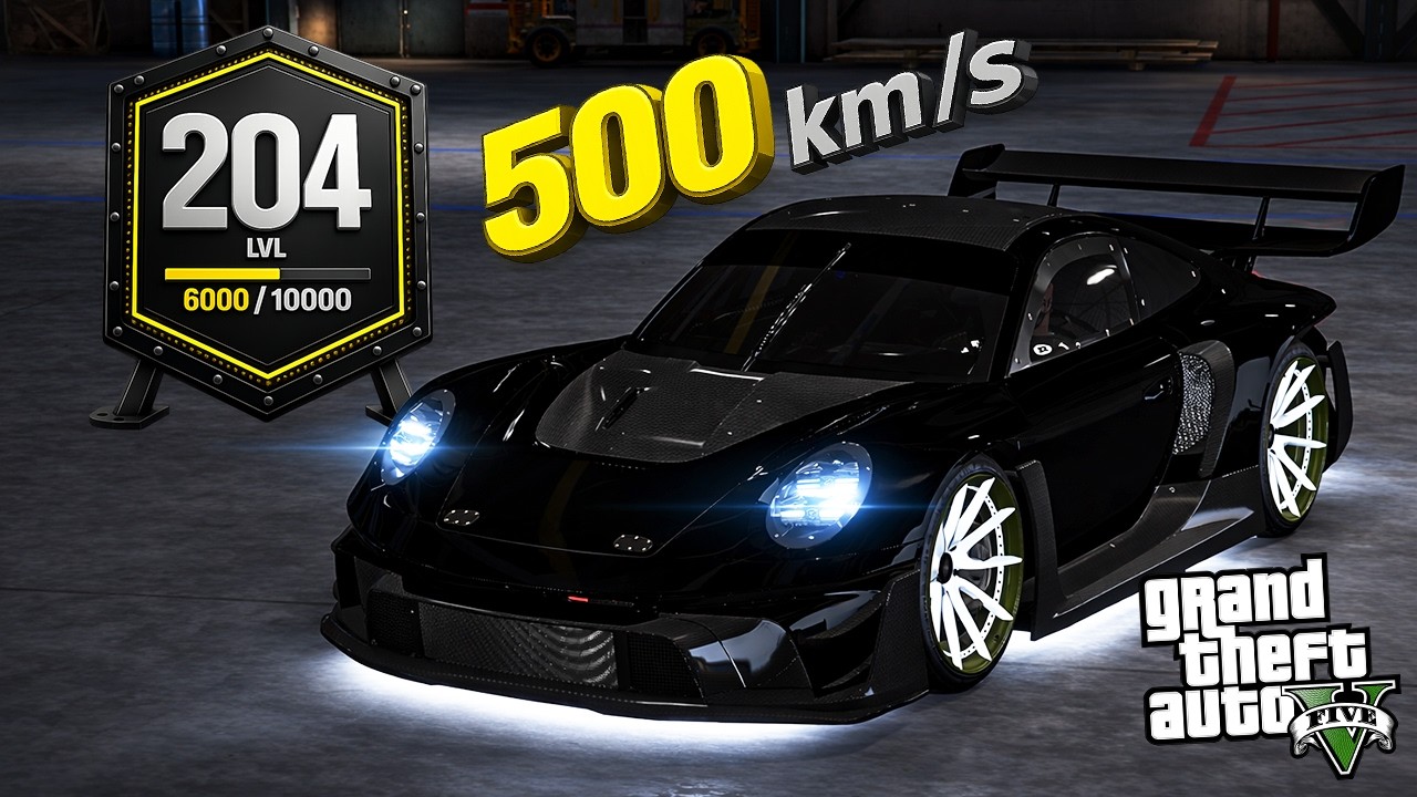 GTA 5 RP DE 200 LEVEL İLE PORSCHE 911 GT3 R FULL+FULL EFSANE ARABA! YENİ BATTLE PASS ARABALARI
