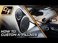 High-End Speakers in Custom A-Pillars! How to build