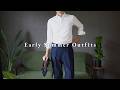 初夏10日間のメンズコーディネート / 長く使えるシンプルな洋服たち