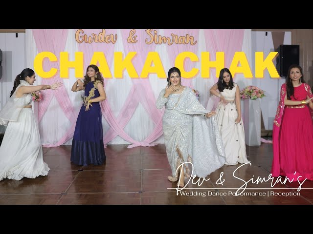 Chaka Chak, Dev & Simran's Wedding Dance Performance