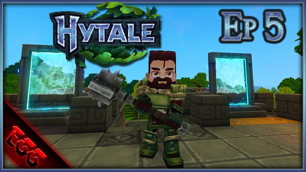 🔴Teleporting! | HYTALE | Ep5 - YouTube
