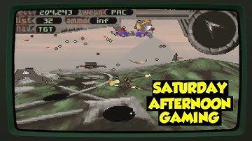 Terminal Velocity (DOS) - A 3D game from 3D Realms - Saturday Afternoon Gaming