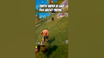 Darth Vader AI said this about Padme #gaming #fortnite