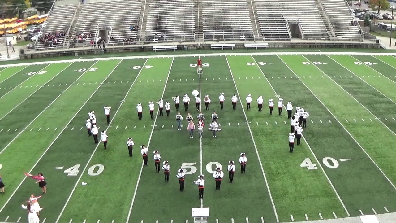 Kingsley High School TC Marching Exhibition 10/8/2018 YouTube