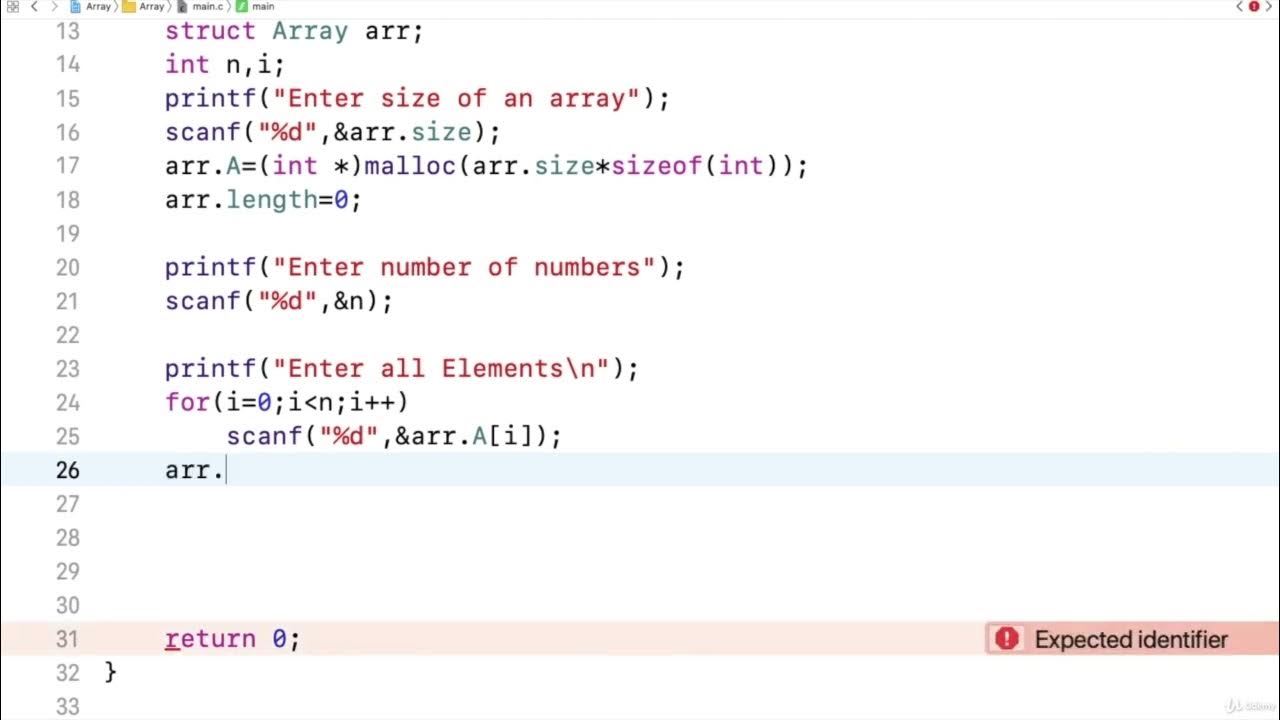 7. ARRAY ADT FULL - YouTube